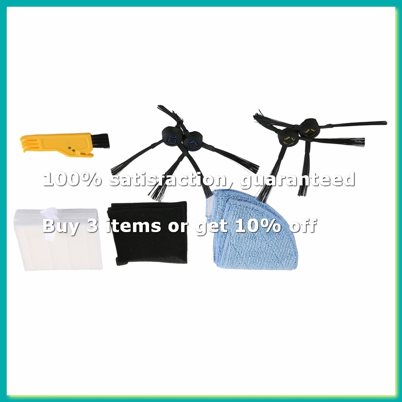 Robot Vacuum - ●Replacement Filter Brush Wipe Spare Parts
