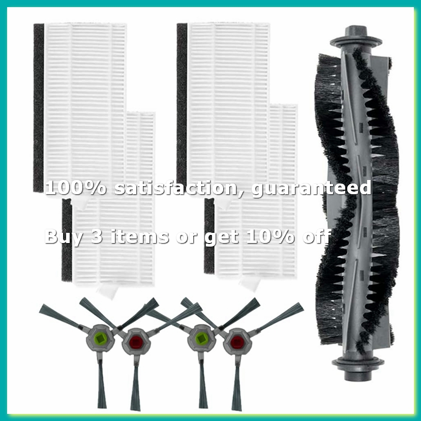 Robot Vacuum - ●Main Brush Filters Side Brushes Kit