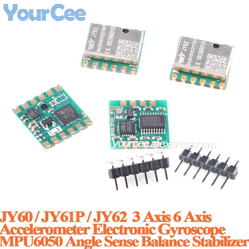 Accelerometer Mpu6050 - JY60 JY61P JY62 three-axis six-axis accelerometer