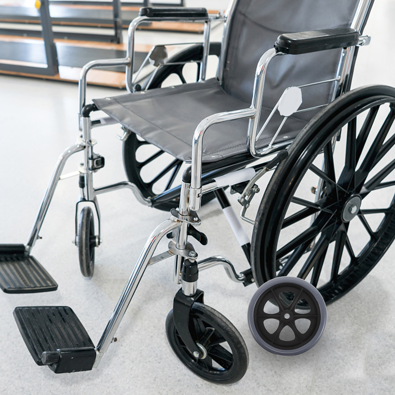 Caster Wheel - 2Pcs Universal Wheelchair Front Caster Wheels