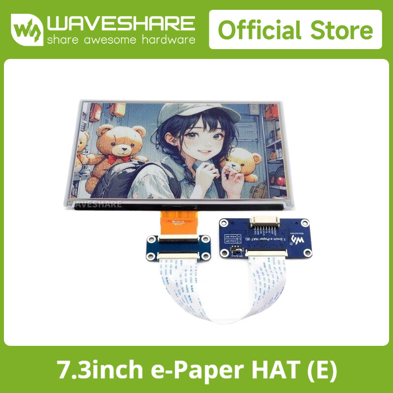 Stm32 Robot - Waveshare 7.3inch 6-Color E-Paper Display, E-Ink