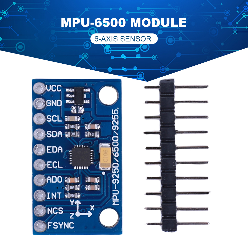 MPU6500 6-Axis Gyroscope Accel - đánh giá và giá Accelerometer Mpu6050
