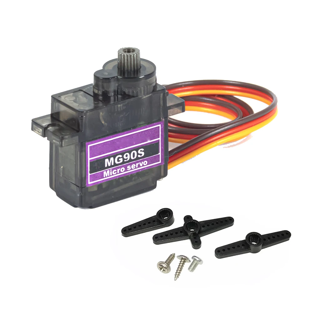 2/4/10/20/50Pcs MG90S Servo Al - đánh giá và giá Sg90 Servo