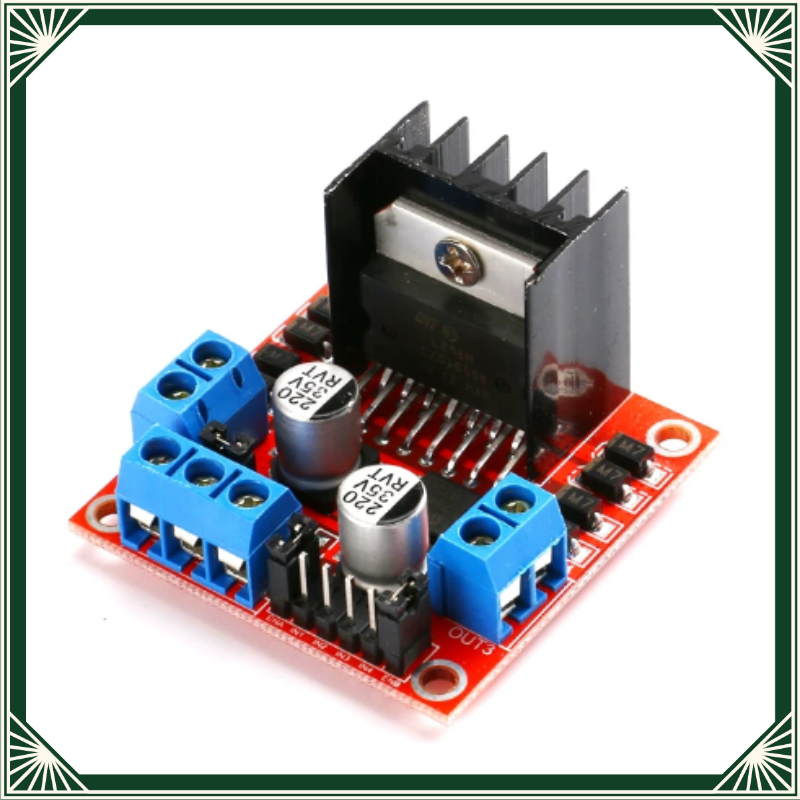 L298N motor driver board modul - đánh giá và giá Motor Driver L298N