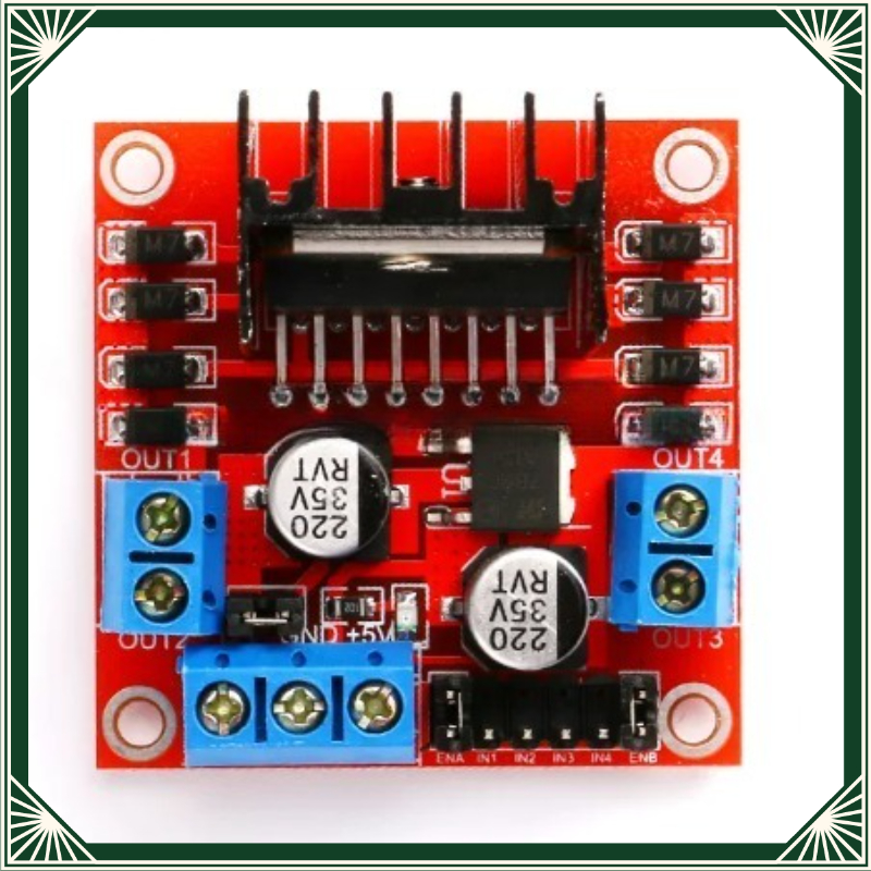 L298N motor driver board modul - đánh giá và giá Motor Driver L298N