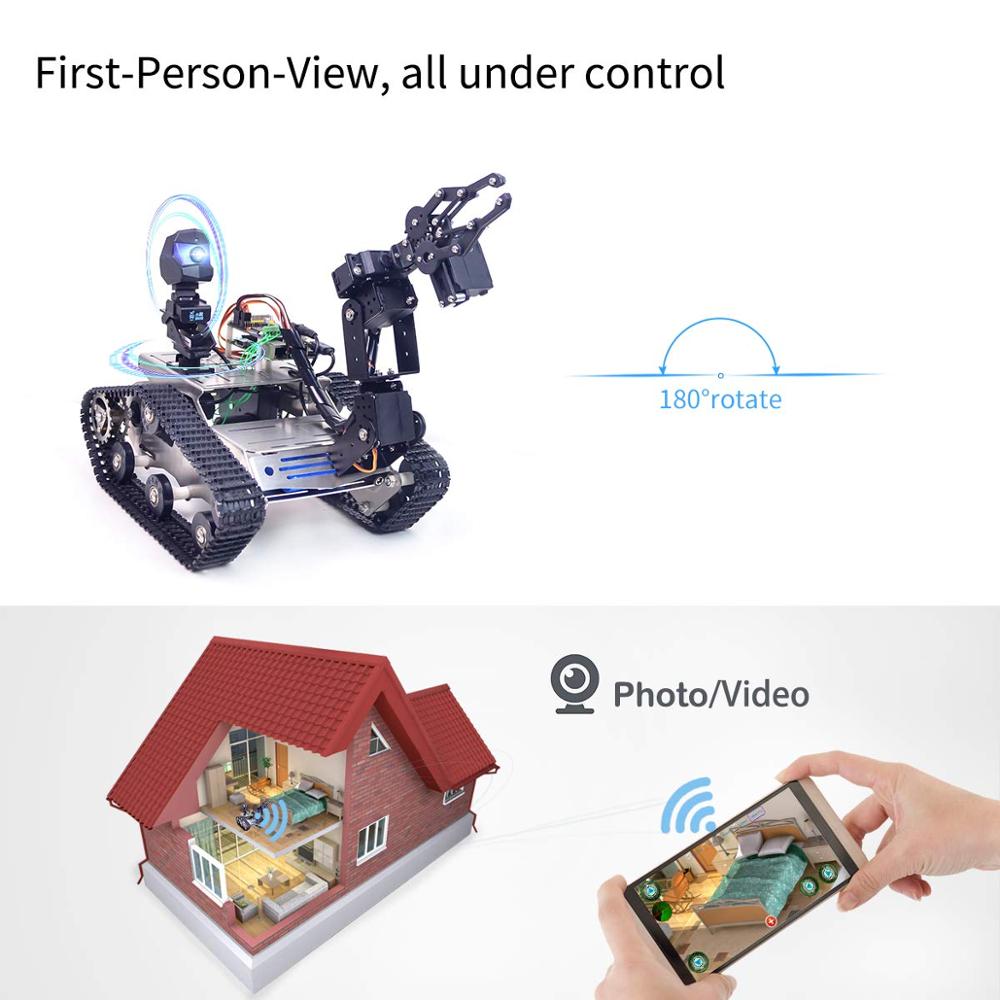 Smart Robot Car Kit for Raspbe - đánh giá và giá Robot Bluetooth Car