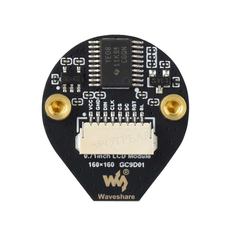 Mô-đun màn hình LCD tròn hai m - đánh giá và giá Stm32 Robot