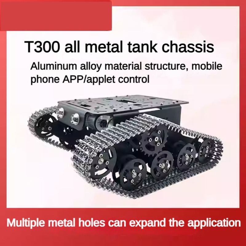 Metal 2WD Tank Chassis with Pl - đánh giá và giá Tracked Robot Chassis