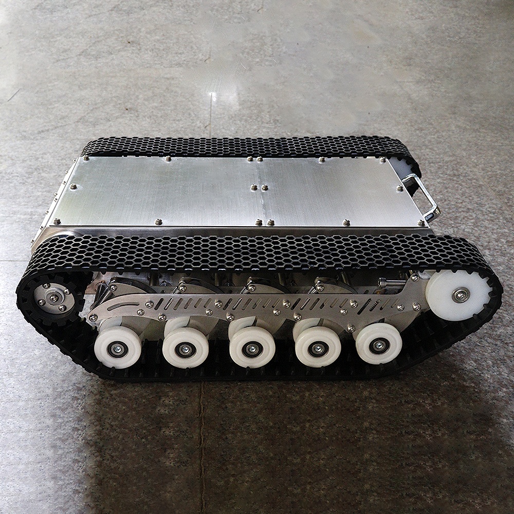 Rubber Track Robot Chassis Pla - đánh giá và giá Tracked Robot Chassis