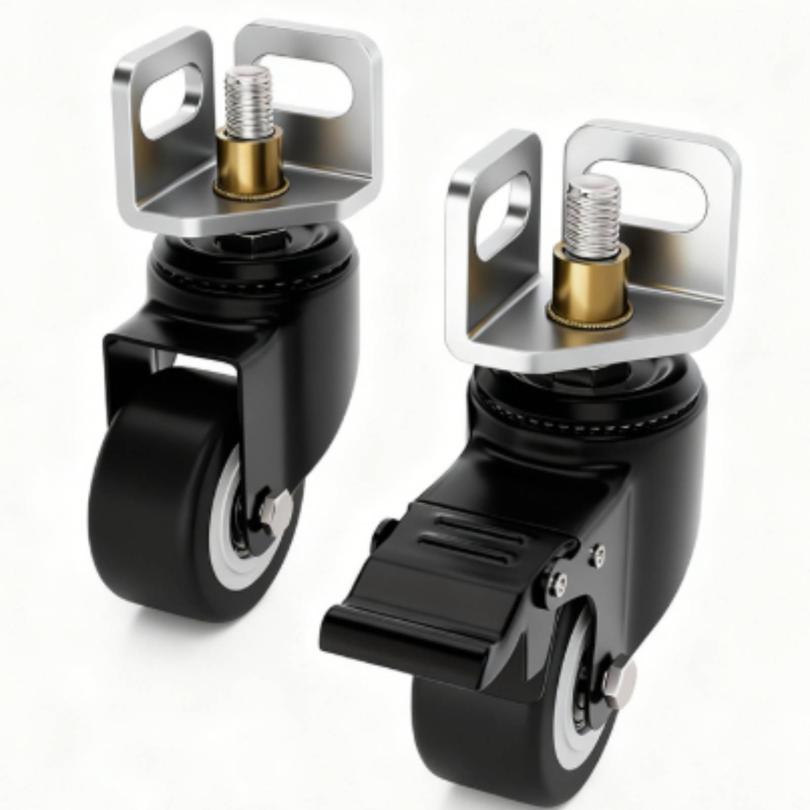 4 Pieces Angle-Steel Caster Ea - đánh giá và giá Caster Wheel