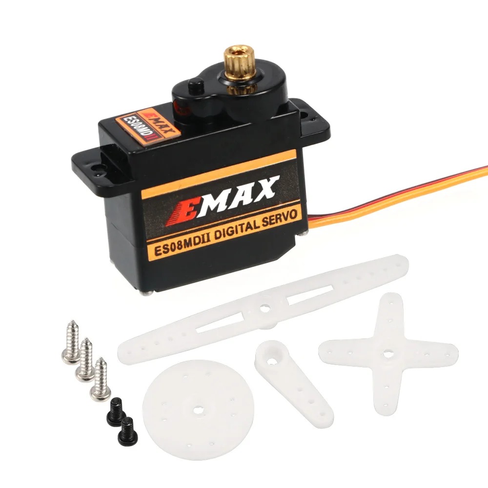 EMAX ES08MDII, ES08MD II, serv - đánh giá và giá Sg90 Servo