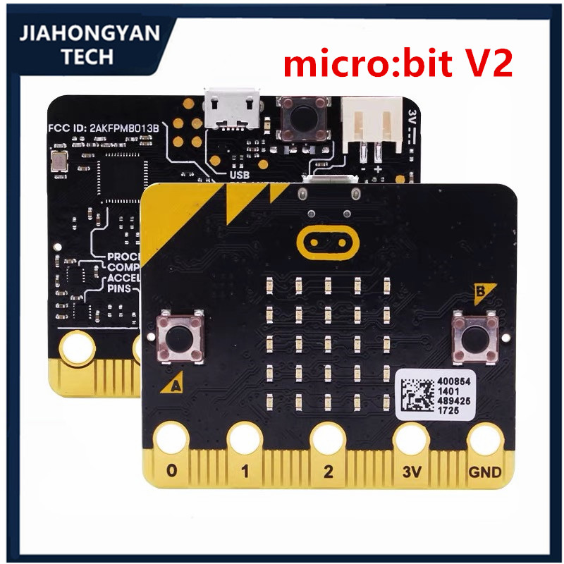 Bộ phát triển BBC Microbit V2, - đánh giá và giá Microbit Robot