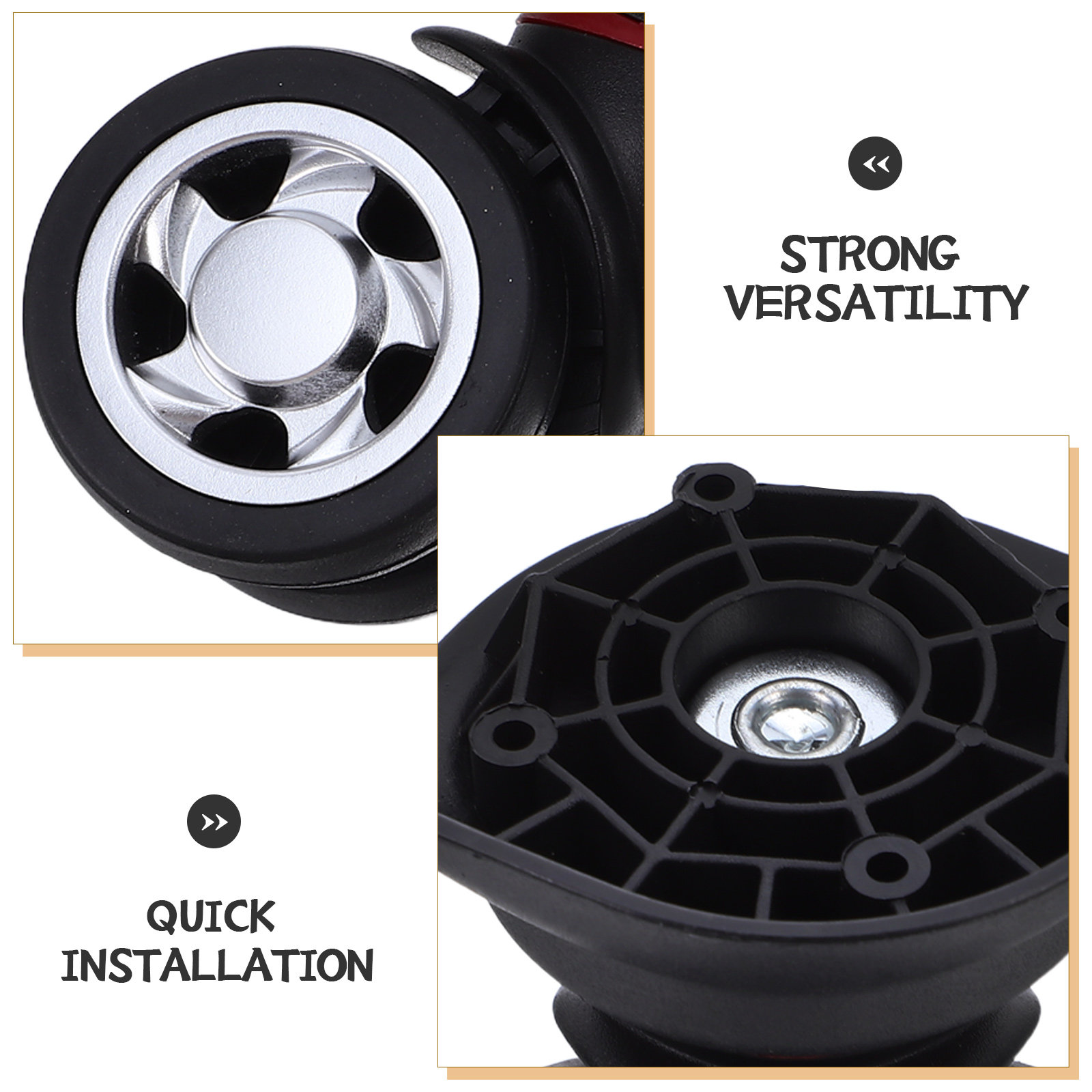Universal Luggage Wheels Repla - đánh giá và giá Caster Wheel