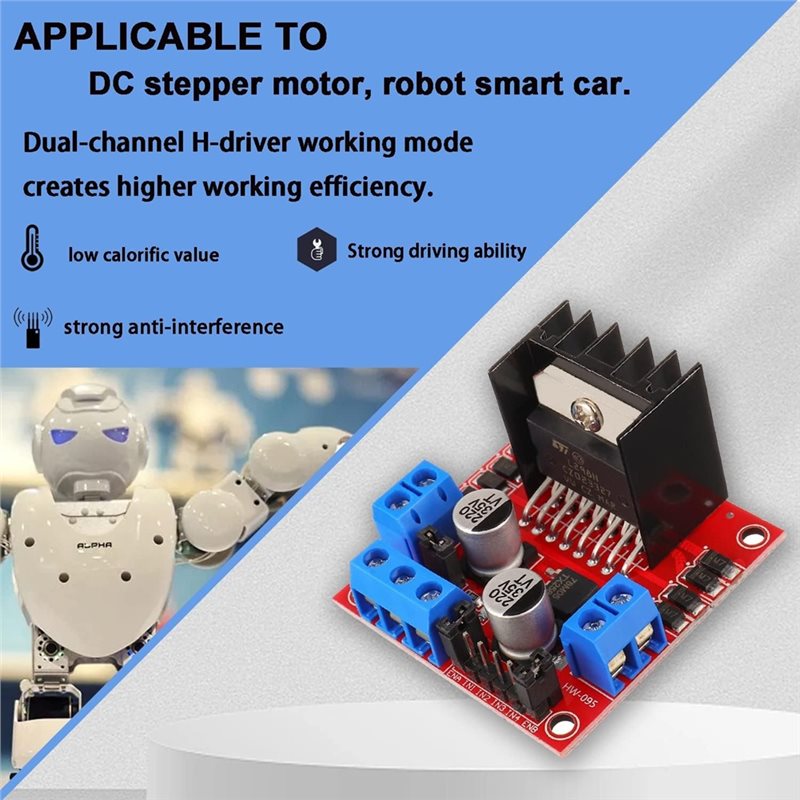 AEE7-4 Pcs L298N Motor Driver  - đánh giá và giá Motor Driver L298N