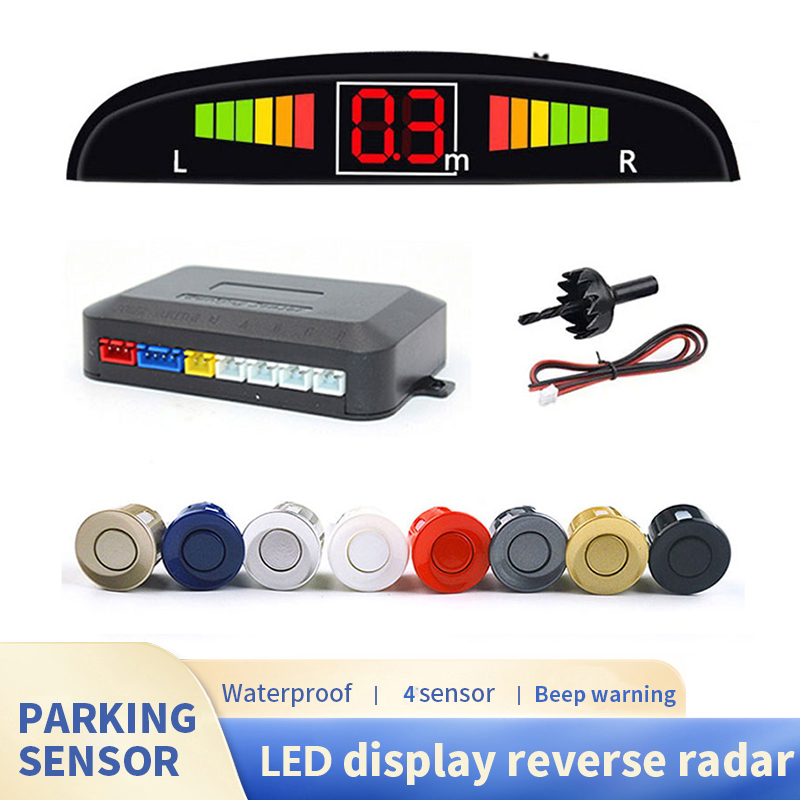Car LED Digital Screen Parking - đánh giá và giá Infrared Obstacle Sensor
