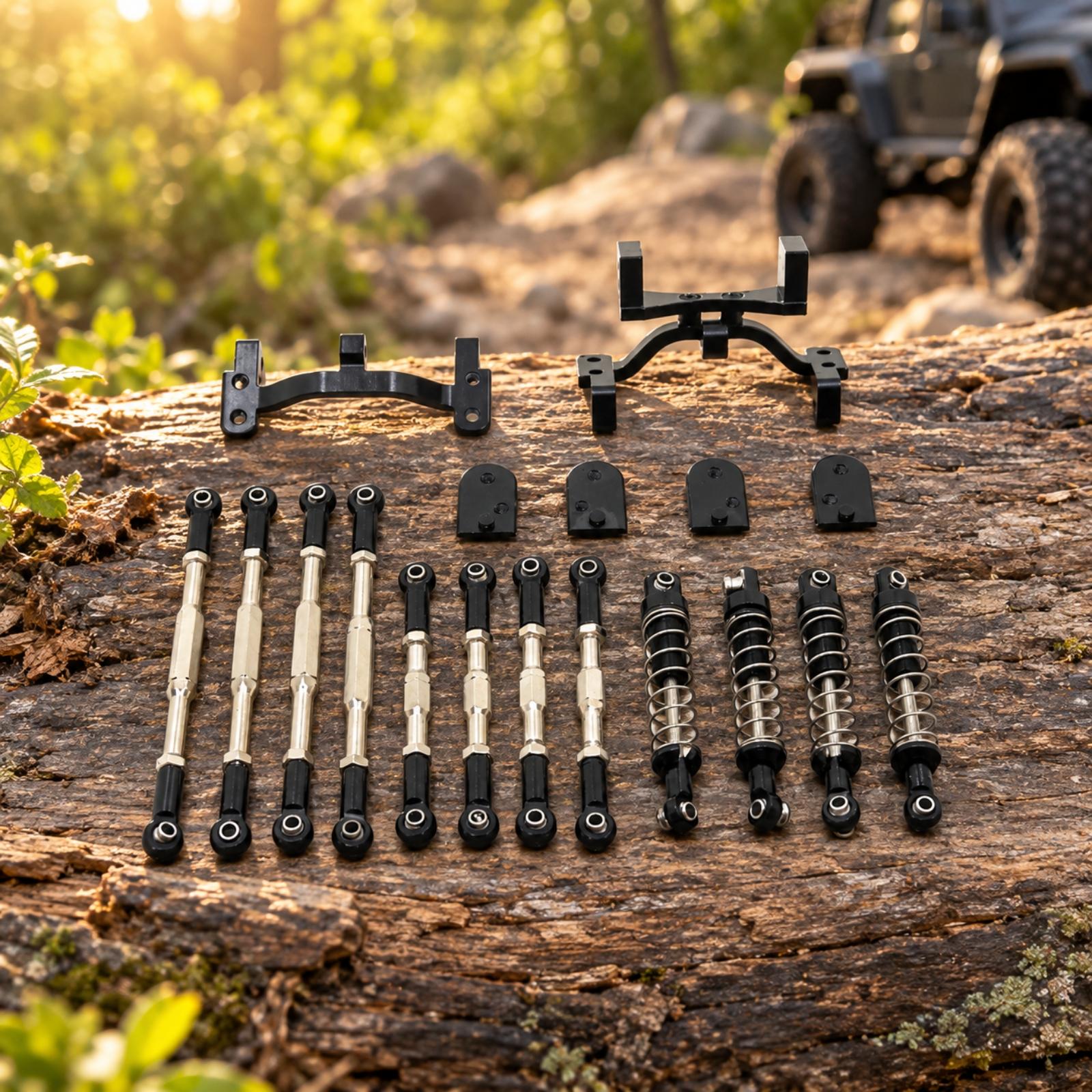 1:16 RC Vehicle Metal Upgrade  - đánh giá và giá Servo Bracket