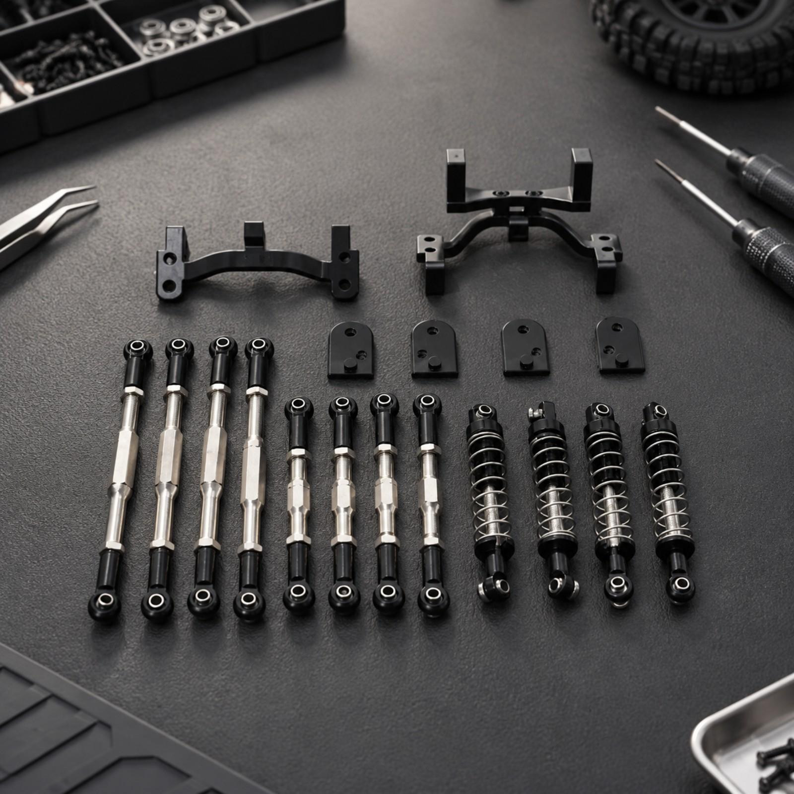 1:16 RC Vehicle Metal Upgrade  - đánh giá và giá Servo Bracket