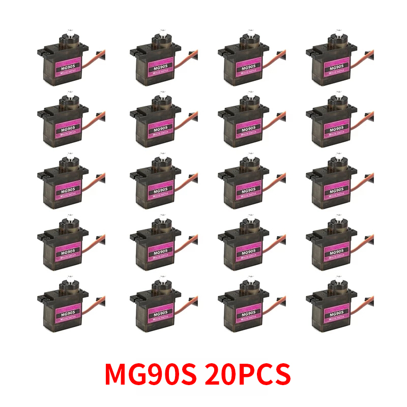 4/5/10/20 chiếc MG90S, servo s - đánh giá và giá Sg90 Servo