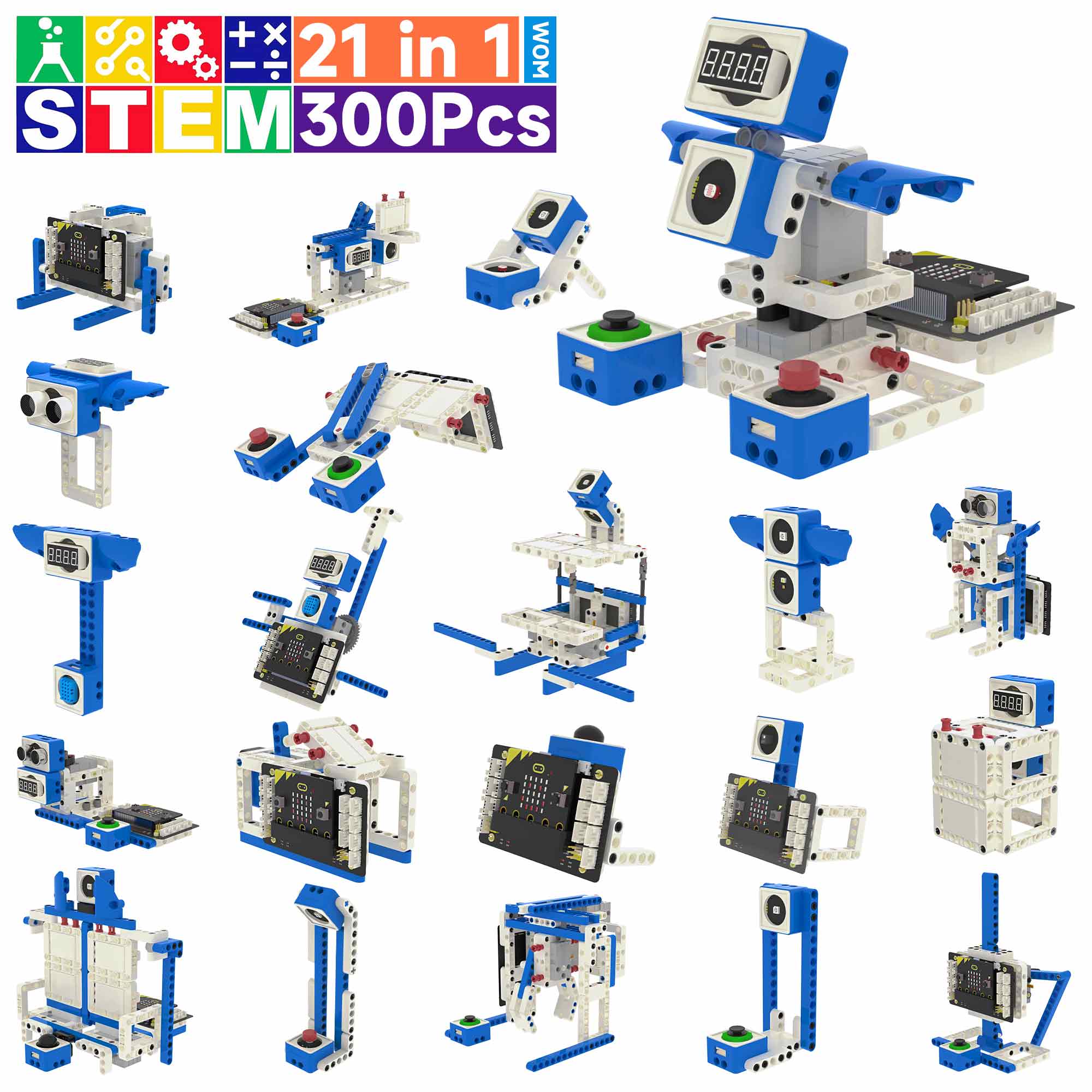 21 in 1 Microbit Robotics Kit  - đánh giá và giá Microbit Robot
