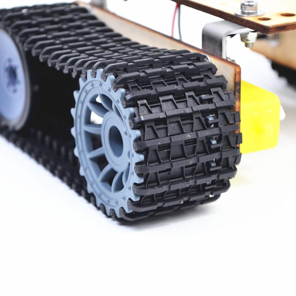 Robot Tank Crawler Chassis Kit - đánh giá và giá Tracked Robot Chassis