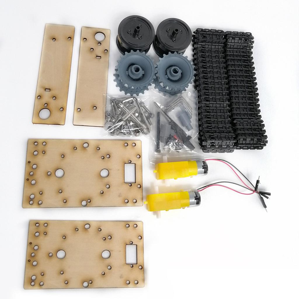 Robot Tank Crawler Chassis Kit - đánh giá và giá Tracked Robot Chassis