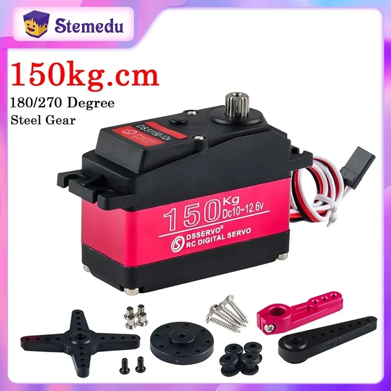 Dsservo 150kg.cm Digital Metal - đánh giá và giá Robot Arm Metal