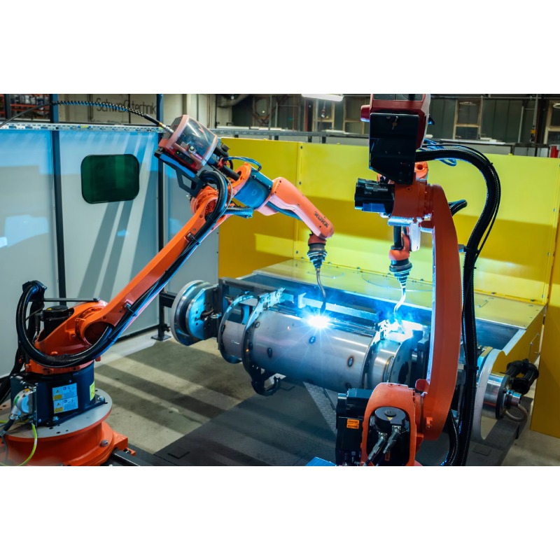 6 Axis Robot Arm System PLC Mo - đánh giá và giá Robot Arm Metal
