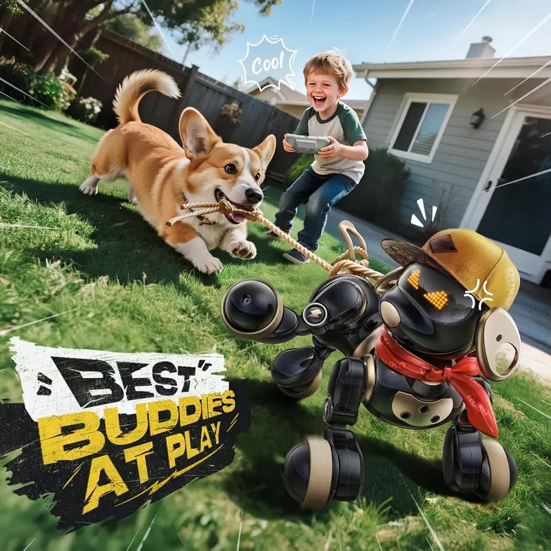 Smart Remote Control Robot Dog - đánh giá và giá Robot Remote Control