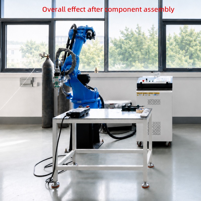 Fiber  Robot Cutting Kit Six A - đánh giá và giá Robot Arm Metal