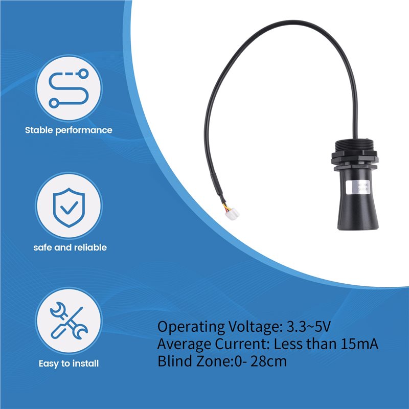 Hot sale High Accuracy Waterpr - đánh giá và giá Ultrasonic Distance Sensor