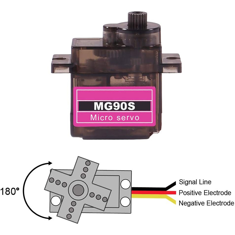MG90S Servo 5/10/20/40Pcs All  - đánh giá và giá Sg90 Servo
