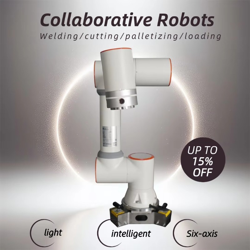 Flexible 6 Axis Cobot Robotic  - đánh giá và giá Robot Arm Metal