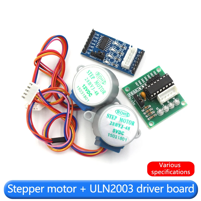 Stepper Motor 28BYJ48 ULN2003  - đánh giá và giá Uln2003 Driver