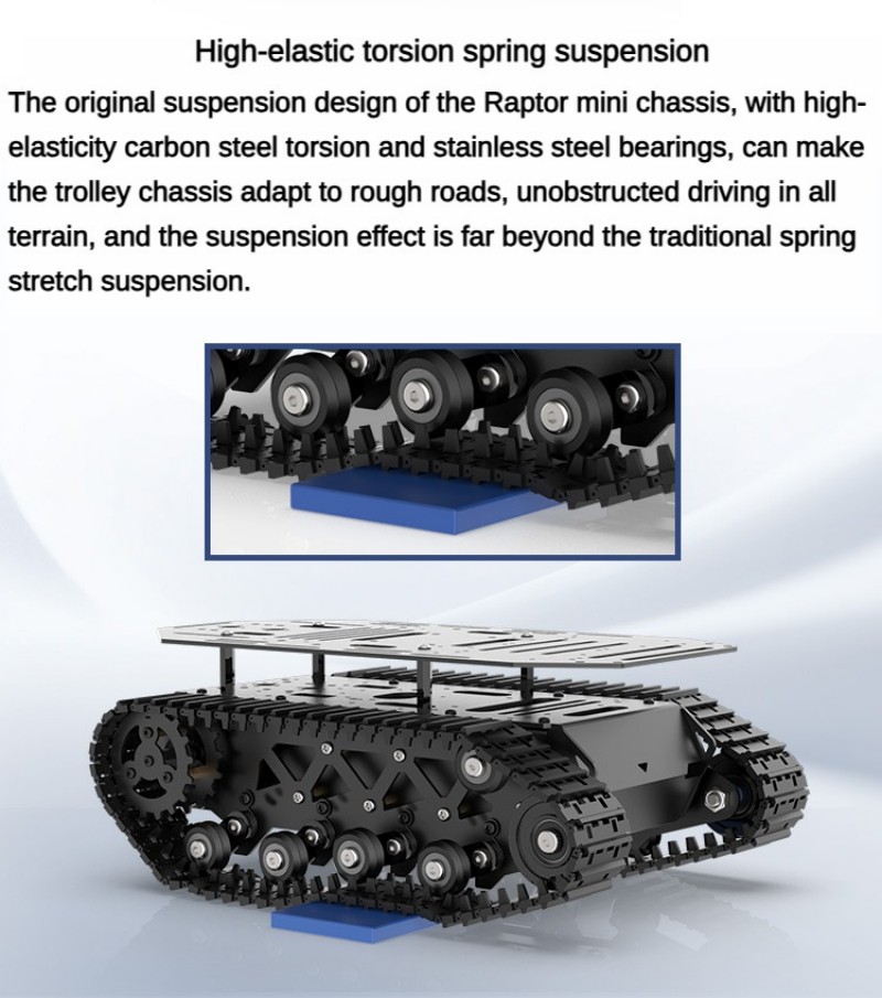 RC Tank 10KG Load Strong Shock - đánh giá và giá Tracked Robot Chassis